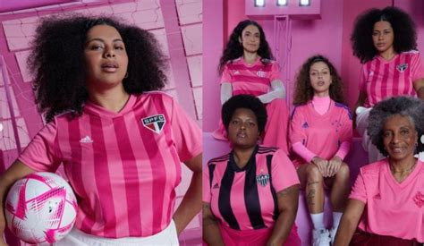 Descobrir 71 Imagem Camisa Rosa Dos Times Brasileiros Br