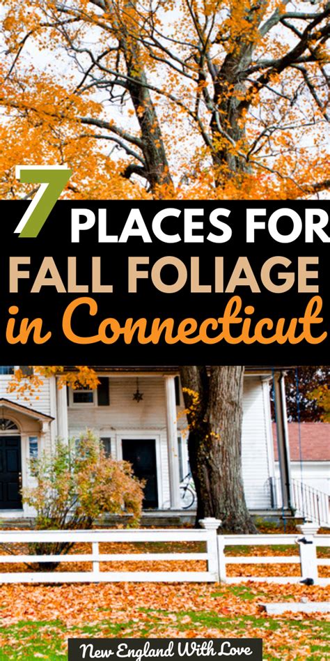 Fall in ct 13 top fall foliage in connecticut spots for 2023 – Artofit