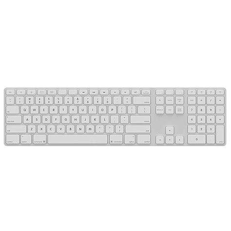 Matias Fk418btlw Bluetooth Aluminum Backlit Keyboard White Fk418btlw Mwave