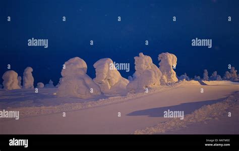 at Levi ski resort in Finland Stock Photo - Alamy