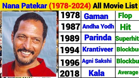 Nana Patekar All Movie List All Movie List Nana Patekar