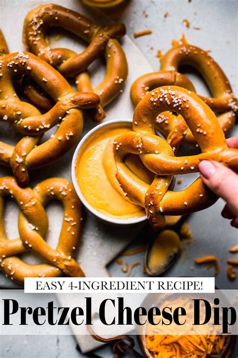 Easy Pretzel Cheese Dip