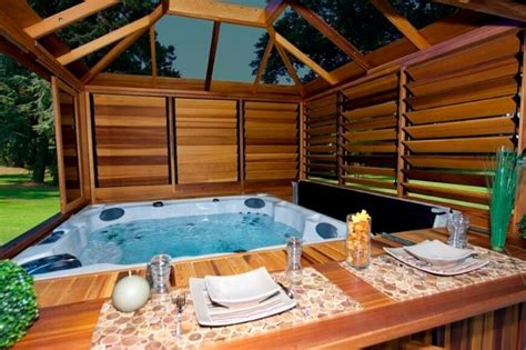 Hot Tub Enclosures Hot Tubs Gazebo For Outdoor Hot Tubs