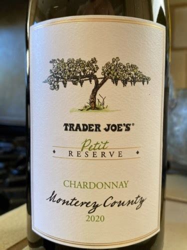 Trader Joe S Petit Reserve Chardonnay Monterey County Vivino Us