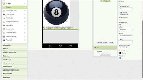 2 Tutorial AppInventor Bola mágica YouTube