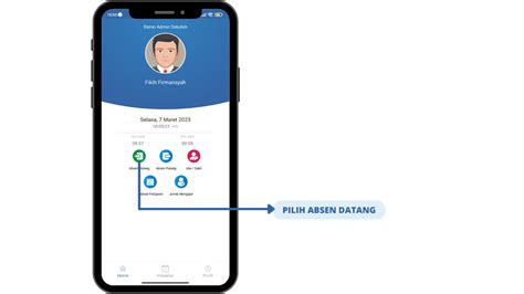 Cara Presensi Datang Mobile Epresensi Pusat Tutorial