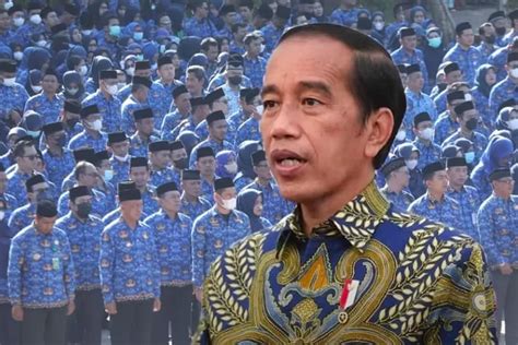 Diumumkan Jokowi Bulan Ini Gaji Pns Akan Naik Segini Nominal Gaji