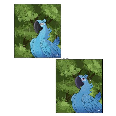 The Big Imageboard Tbib Avian Beak Bird Black Beak Blu Rio Blue Body Blue Feathers Blue