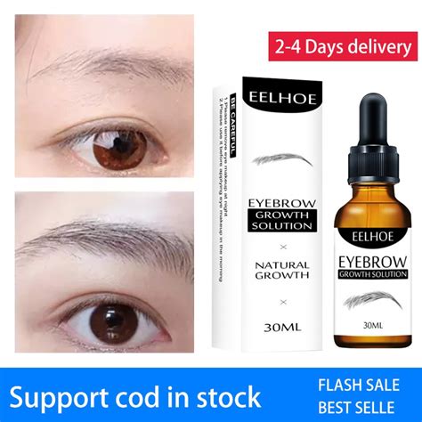 EELHOE Eyebrow Growth Serum Longer Fuller Thicker Nourishes Eyebrow