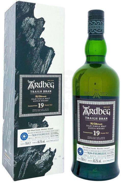 Ardbeg Traigh Bhan 19 Years Batch 4 0 7l 46 2 Ab 239 00