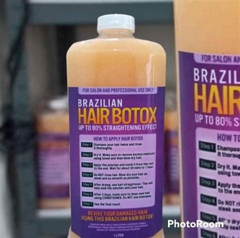 Original Brazilian Hair Botox Treatment 1000ml500ml Lazada Ph