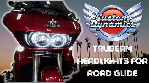 Custom Dynamics Lights Upgrade On Harley Road Glide YouTube