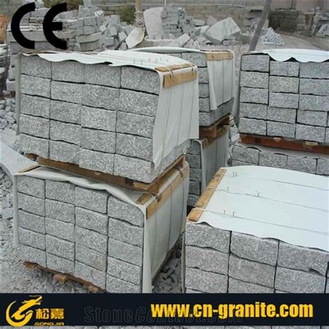 Flamed Kerbstone Granite Kerbstone Grey Granite Kerbstone G