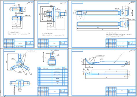 Съемник ступицы колеса | Чертеж автотранспортника
