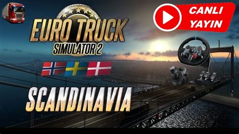 Euro Truck Simulator 2 Kış Modu Kar Modu Logitech G29 MultiPlayer Canlı