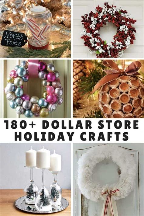 180 Dollar Store Christmas Crafts Mom Spark