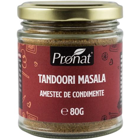 Amestec De Condimente Tandoori Masala Pronat 80g EMAG Ro