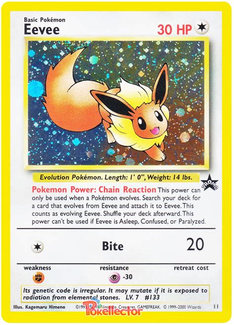 Eevee - Wizards of the Coast Promos #11 Pokemon Card