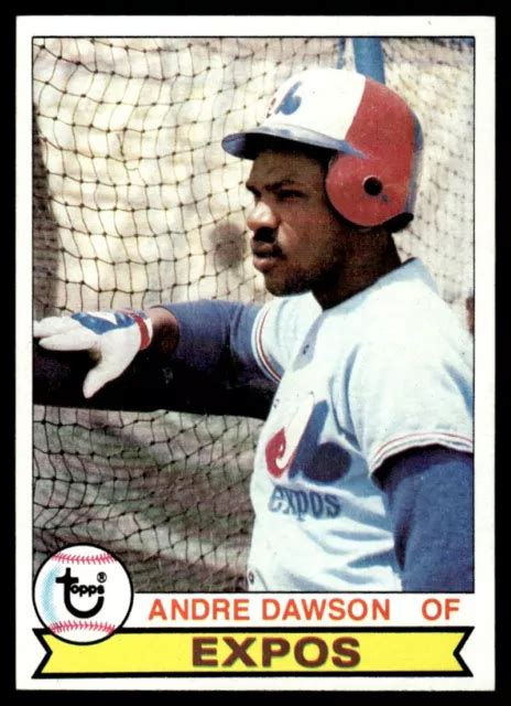 Topps Andre Dawson Montr Al Expos Eur Picclick Fr