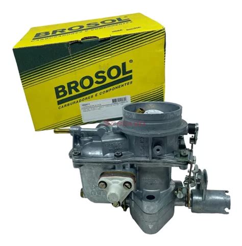 Carburador Solex Brosol H Deis Opala Caravan Cil Parcelamento