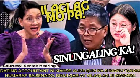 Sinungaling Ka Sabi Ni Nancy Gamo Dating Accountant Ni Mayor Alice