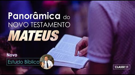 Estudo B Blico Nt O Livro De Mateus Classe Estudo Biblico Para