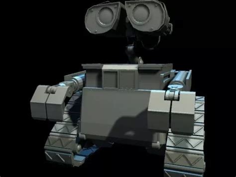 Wall E Title Character Free D Model Ma Mb Open Dmodel