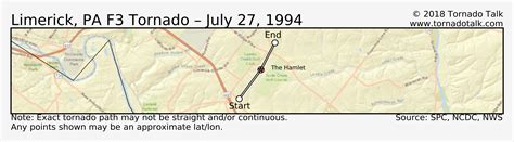 Limerick, PA F3 Tornado – July 27, 1994 – Tornado Talk
