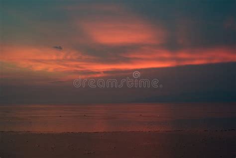 Romantic Lakeside Scene At Lake Albert Uganda Stock Image Image Of