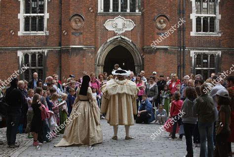 Hampton Court Henry Viii His Sixth Editorial Stock Photo - Stock Image ...