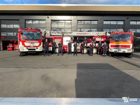 Feuerwehr Darmstadt Neue Maschinisten Ausgebildet