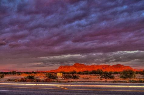 Arizona Sunset Taken In Mesa Photo Credit Casey Standford Arizona