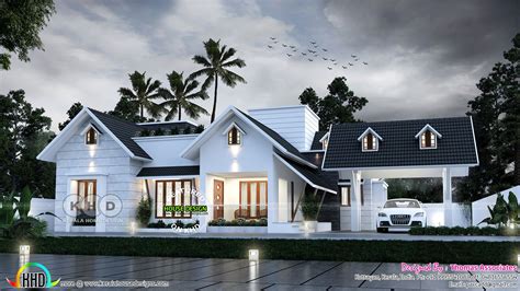 Car Porch Roof Design Kerala