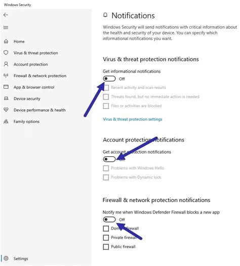 How To Disable Windows Defender Notifications In Windows 10