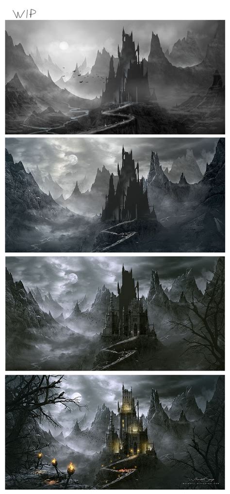 WIP - (Dracula's Castle) Work in Progress by Whendell on DeviantArt ...