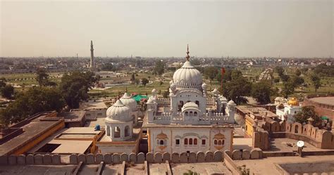 Samadhi Of Ranjit Singh With The City View To Lahore Pakistan