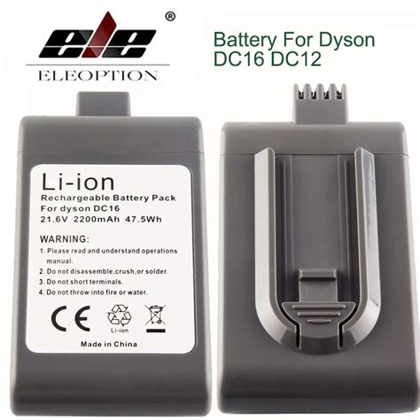 Ele Eleoption Pcs Mah V Battery For Dyson Dc Dc Vacuum