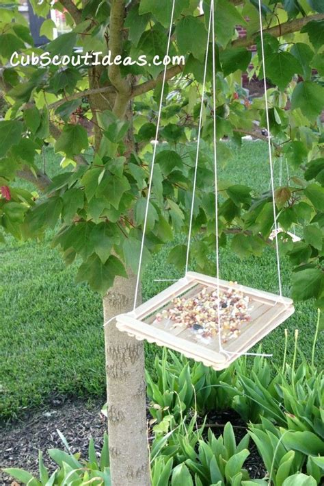 How To Make A Popsicle Stick Bird Feeder Craft Artofit