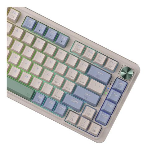 Teclado Mec Nico Redragon Ucal Pro K Rgb Cream Purple Ultra