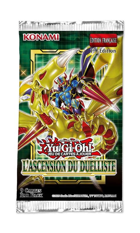 Jeu De Cartes Yu Gi Oh L Ascension Du Duelliste Carte