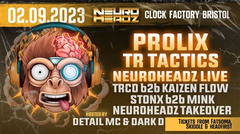 Neuroheadz Bristol Prolix TR Tactics Neuroheadz Live TRCD B2b