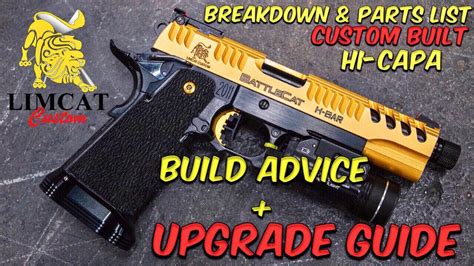 Custom Hi Capa Build Breakdown Lets Talk Airsoft The Airsoft Life 46 Youtube