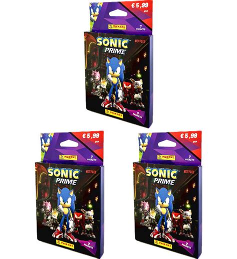 Panini Sonic Prime Sticker X Eco Blister T Ten