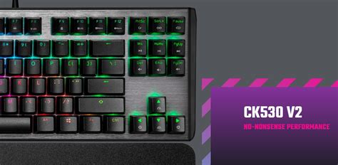 Cooler Master CK530 V2 TKL Blue Switch RGB Mechanical Gaming Keyboard