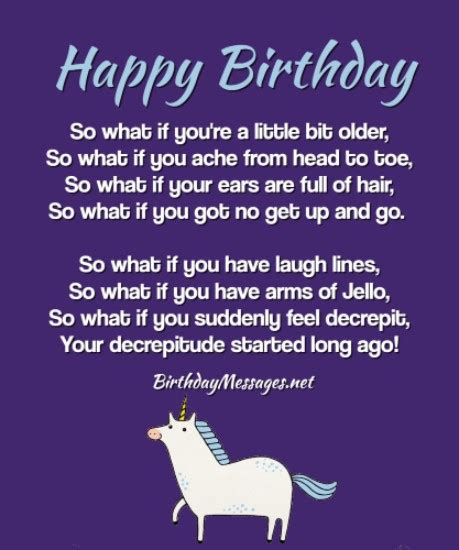 Funny Birthday Poems to Give Birthday Gals or Guys the Giggles