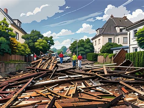 Post Tornado Cleanup In Hagen