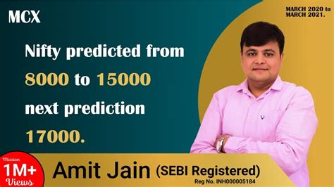 Nifty Predicted From 9000 To 15000 Next Prediction 17000 Stock Market