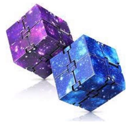 Cubo Infinito Fidget Toys Pop Colorido Infinity Cube Brinquedos De Dedo