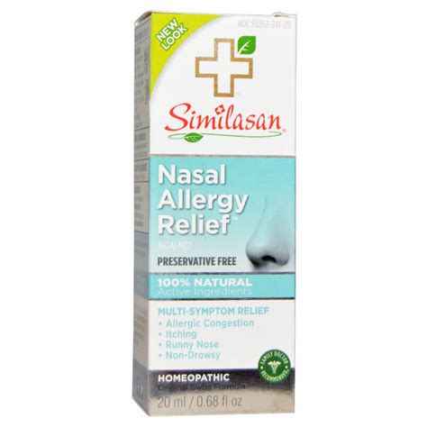 Similasan Nasal Allergy Relief 0 68 Fl Oz 20 Ml IHerb