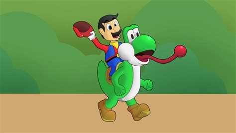 Super Mario Fan Art - Mario E Yoshi by AirtonProjetos on DeviantArt